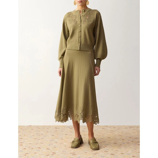 Zimmermann Green skirts