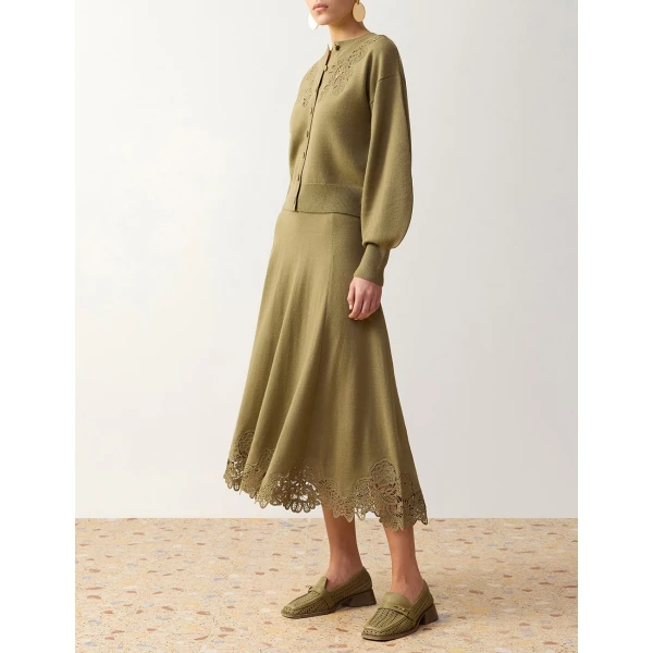 Green skirts