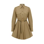 Zimmermann Clash Poplin Shirt Dress