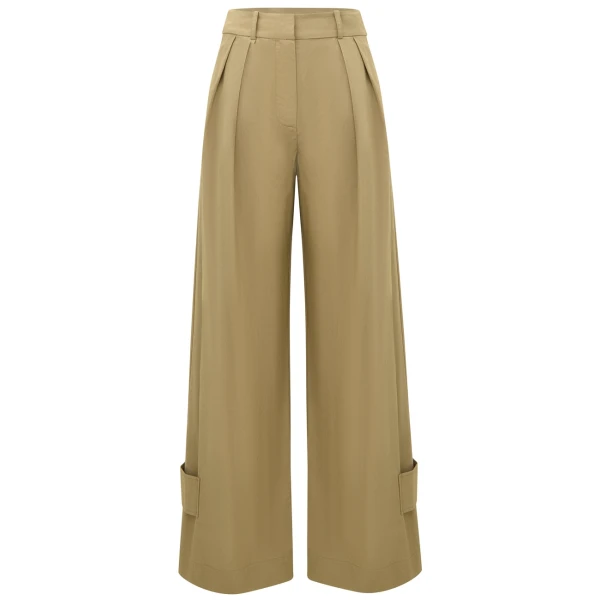 Clash Poplin Wide Leg Pant
