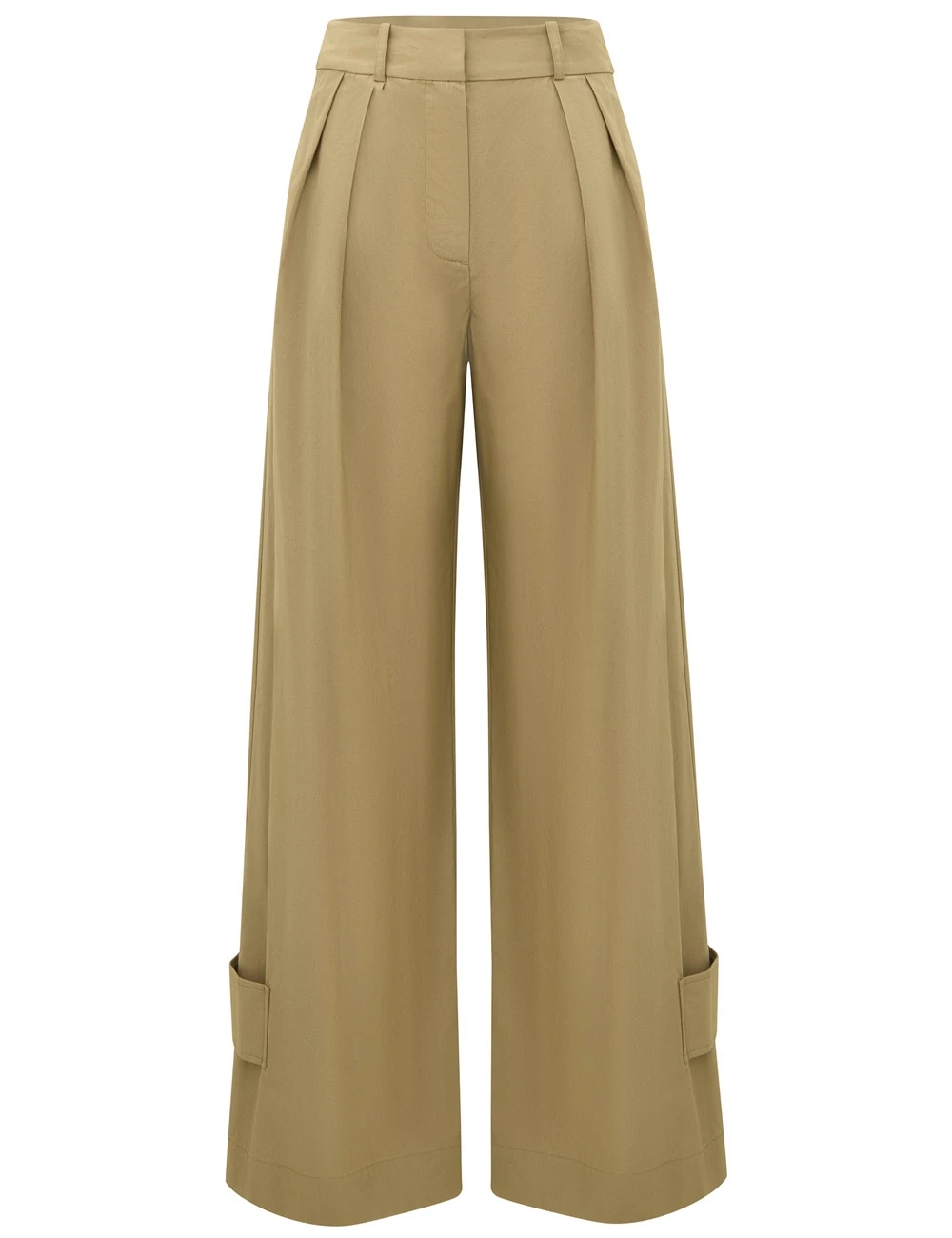 Zimmermann Clash Poplin Wide Leg Pant | Ready to Wear Collection Luxury Shoes Zimmermann Clash Poplin Wide Leg Pant