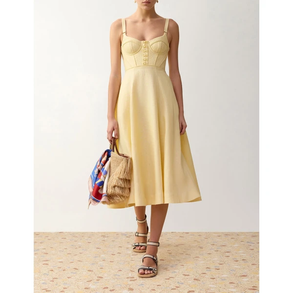 Zimmermann Yellow dresses