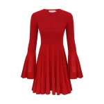Zimmermann Clash Sculptural Pleat Mini