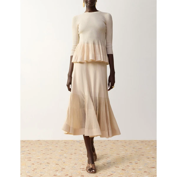 Zimmermann Ivory skirts