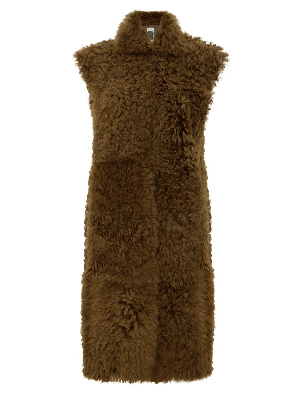 Zimmermann Clash Shearling Longline Vest in Neutrals Zimmermann Clash Shearling Longline Vest in Neutrals | Vests | Luxury Shoes