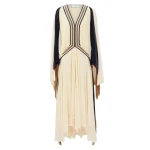 Zimmermann Clash Spliced Maxi Dress in Multicolour | Maxi Dresses | Luxury Shoes 