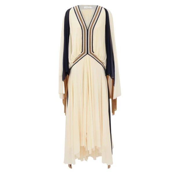 Clash Spliced Maxi Dress