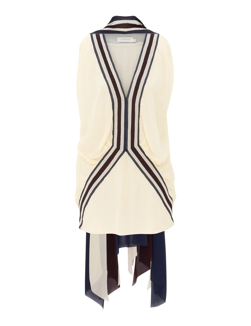 Zimmermann Clash Spliced Tunic in Multicolour Zimmermann Clash Spliced Tunic in Multicolour | Tops | Luxury Shoes