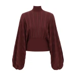 Zimmermann Clash Stripe Billow Sweater
