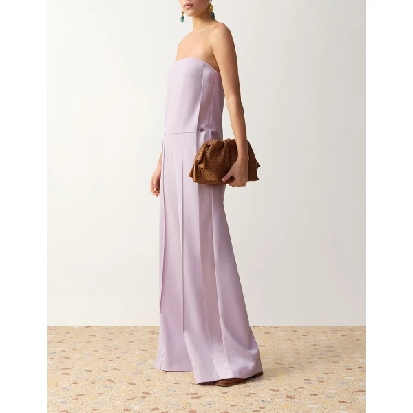 Zimmermann Clash Tuxedo Jumpsuit in Purple | Jumpsuit | Luxury Shoes , view 3