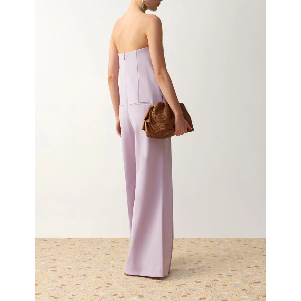 Zimmermann Clash Tuxedo Jumpsuit in Purple | Jumpsuit | Luxury Shoes , view 4