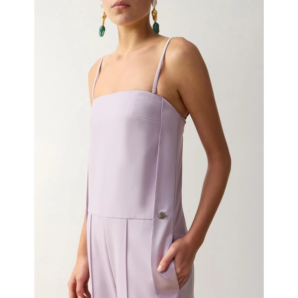 Zimmermann Clash Tuxedo Jumpsuit in Purple | Jumpsuit | Luxury Shoes , view 5