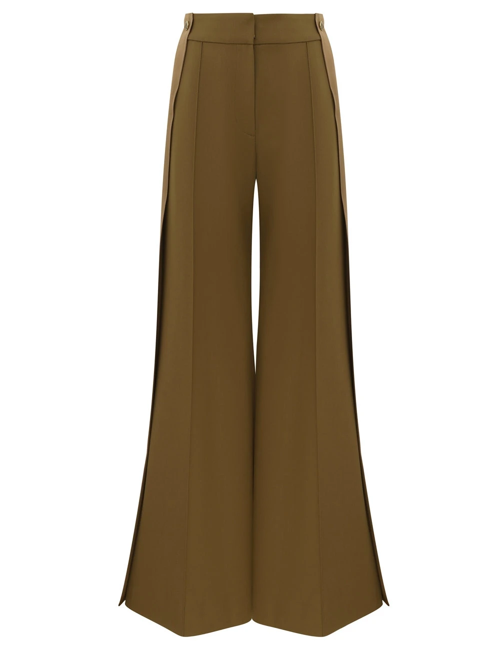 Zimmermann Clash Tuxedo Wide Leg Pant in Green Zimmermann Clash Tuxedo Wide Leg Pant in Green | Wide leg pants | Luxury Shoes