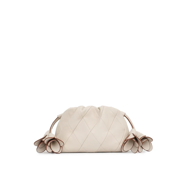 Zimmermann Cloud 91 Small Clutch in Ivory, view 2