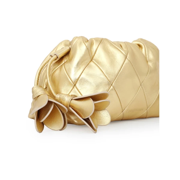 Zimmermann Cloud 91 Small Clutch in Gold, view 3
