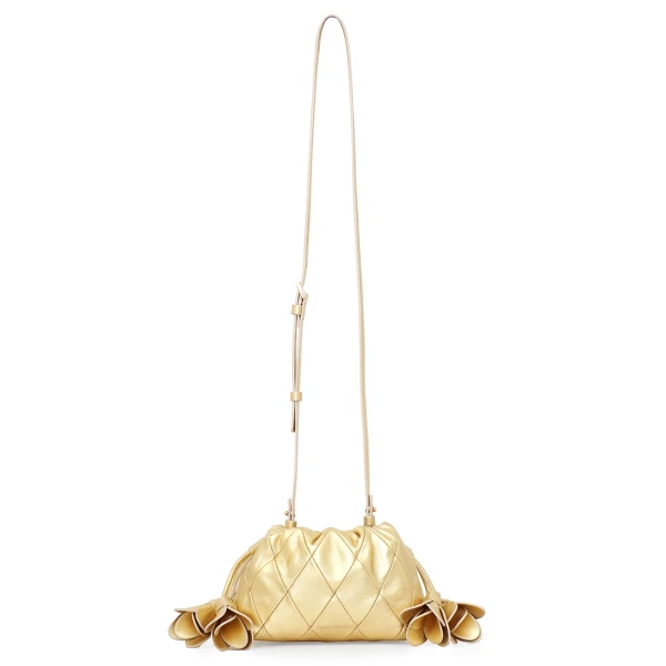 Zimmermann Cloud 91 Small Clutch in Gold, view 4