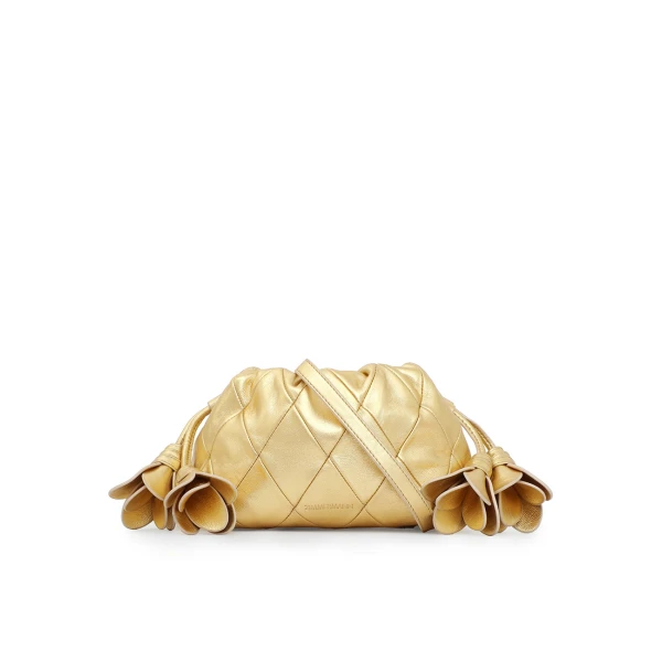 Zimmermann Cloud 91 Small Clutch in Gold, view 6