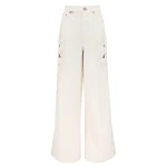 Zimmermann Denim Applique Relaxed Flare