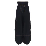 Zimmermann Denim Drawstring Cargo Pant in Blue | Denim | Luxury Shoes 