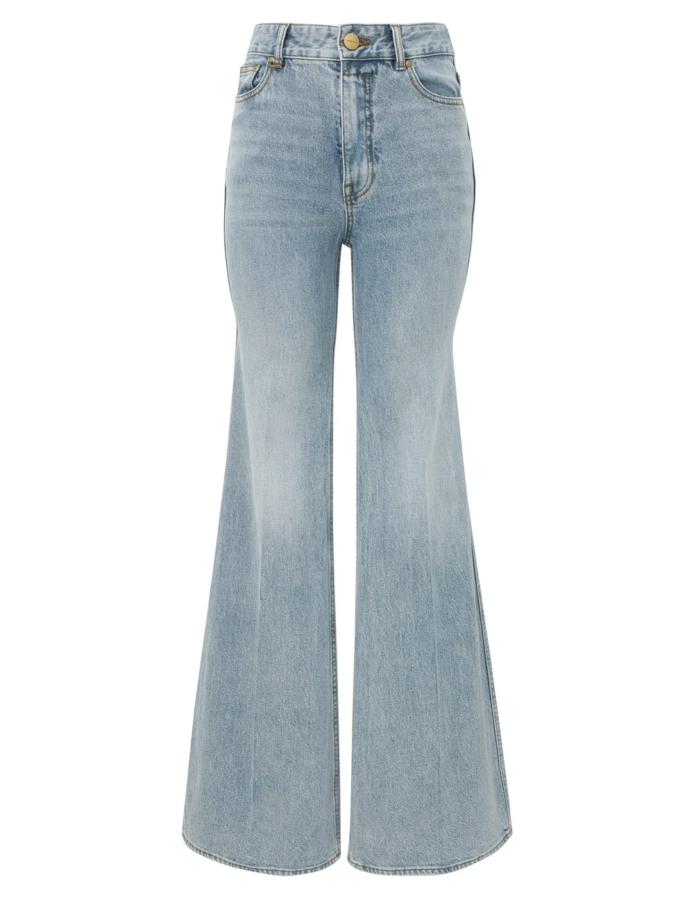 Zimmermann Denim Slim Flare Jean | Ready to Wear Collection Luxury Shoes Zimmermann Denim Slim Flare Jean