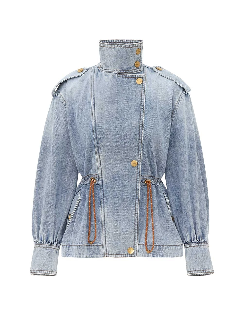 Zimmermann Denim Utility Jacket | Ready to Wear Collection Luxury Shoes Zimmermann Denim Utility Jacket