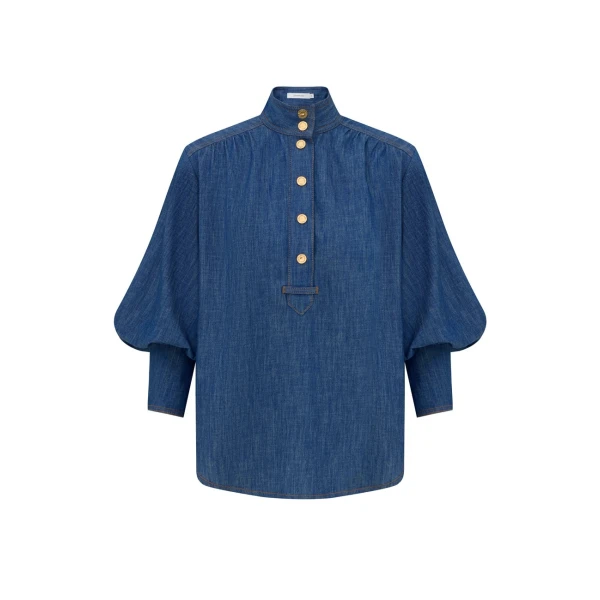 Echo Denim Billow Shirt