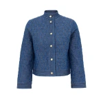 Zimmermann Echo Denim Quilted Jacket
