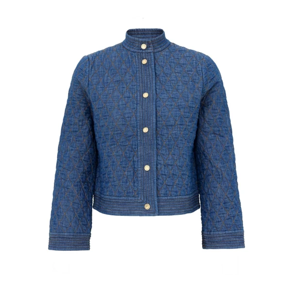 Echo Denim Quilted Jacket