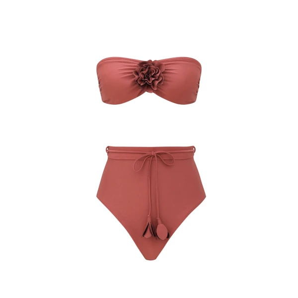 Echo Flower Bandeau Bikini
