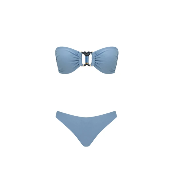 Echo Knot Trim Bandeau Bikini