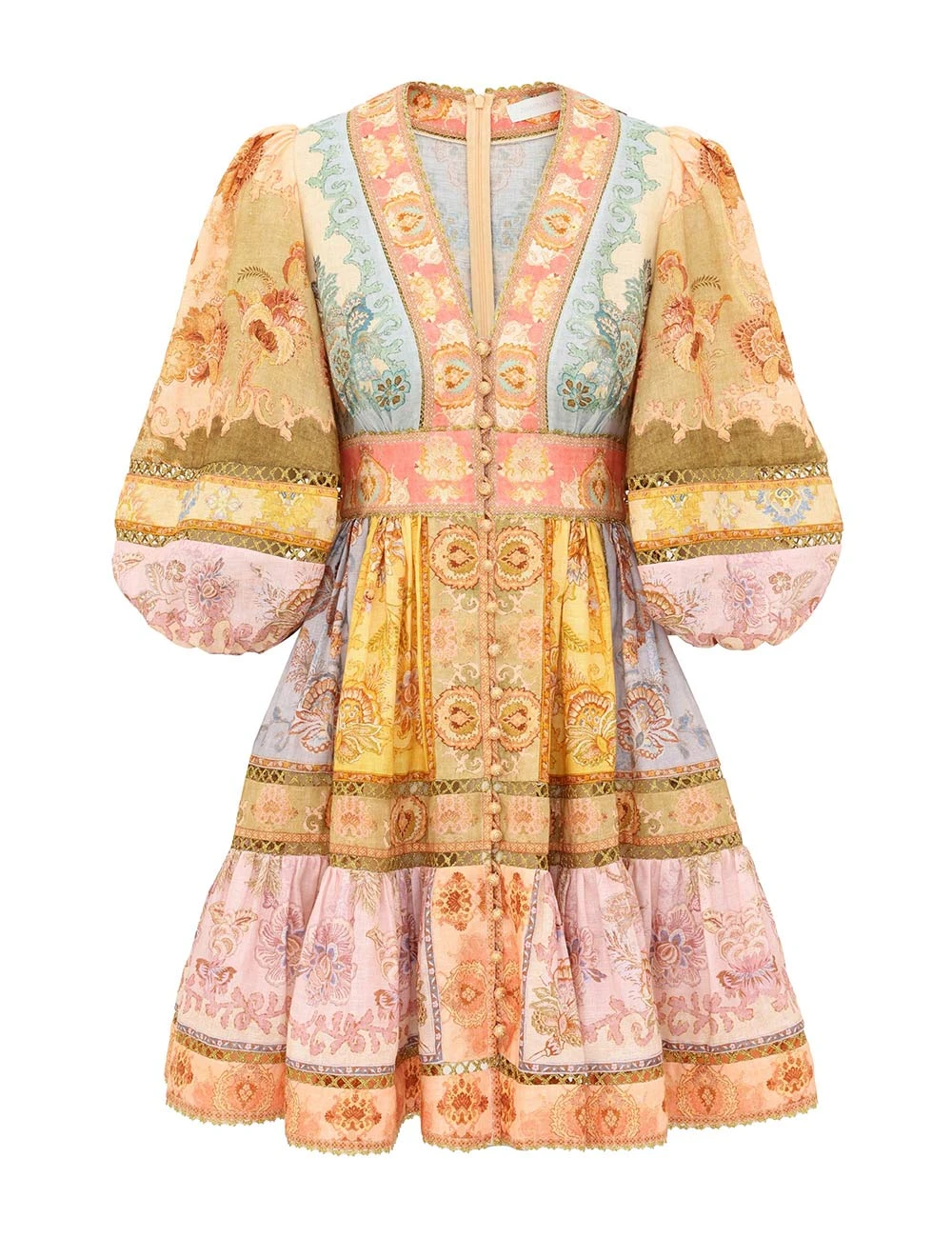 Zimmermann Echo Lantern Dress | Ready to Wear Collection Luxury Shoes Zimmermann Echo Lantern Dress