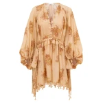 Zimmermann Echo Tassel Mini Dress