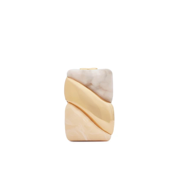 Zimmermann Facet Clutch in Pink | Clutch Bags | Luxury Shoes , view 3