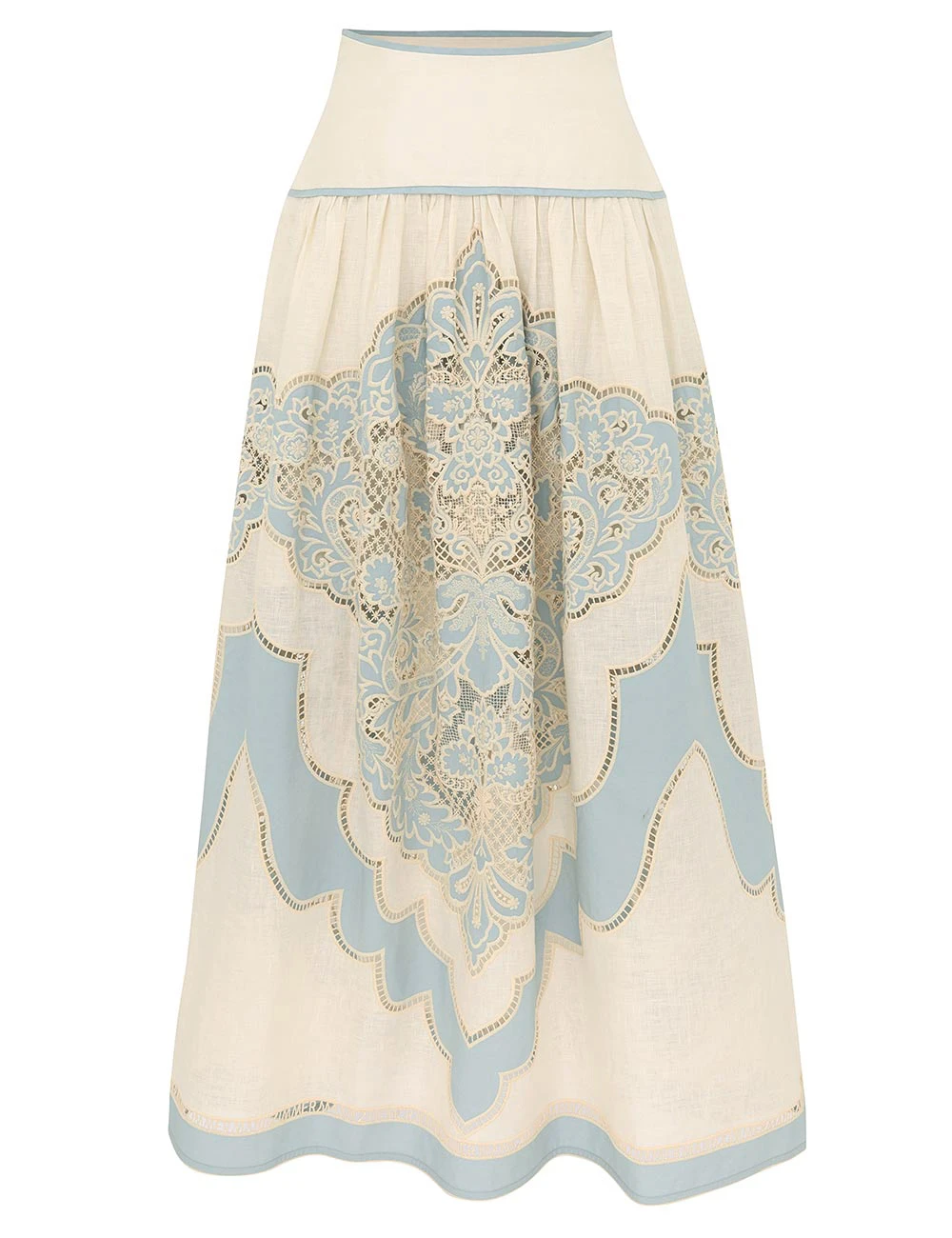 Zimmermann Fairlight Applique Skirt | Ready to Wear Collection Luxury Shoes Zimmermann Fairlight Applique Skirt