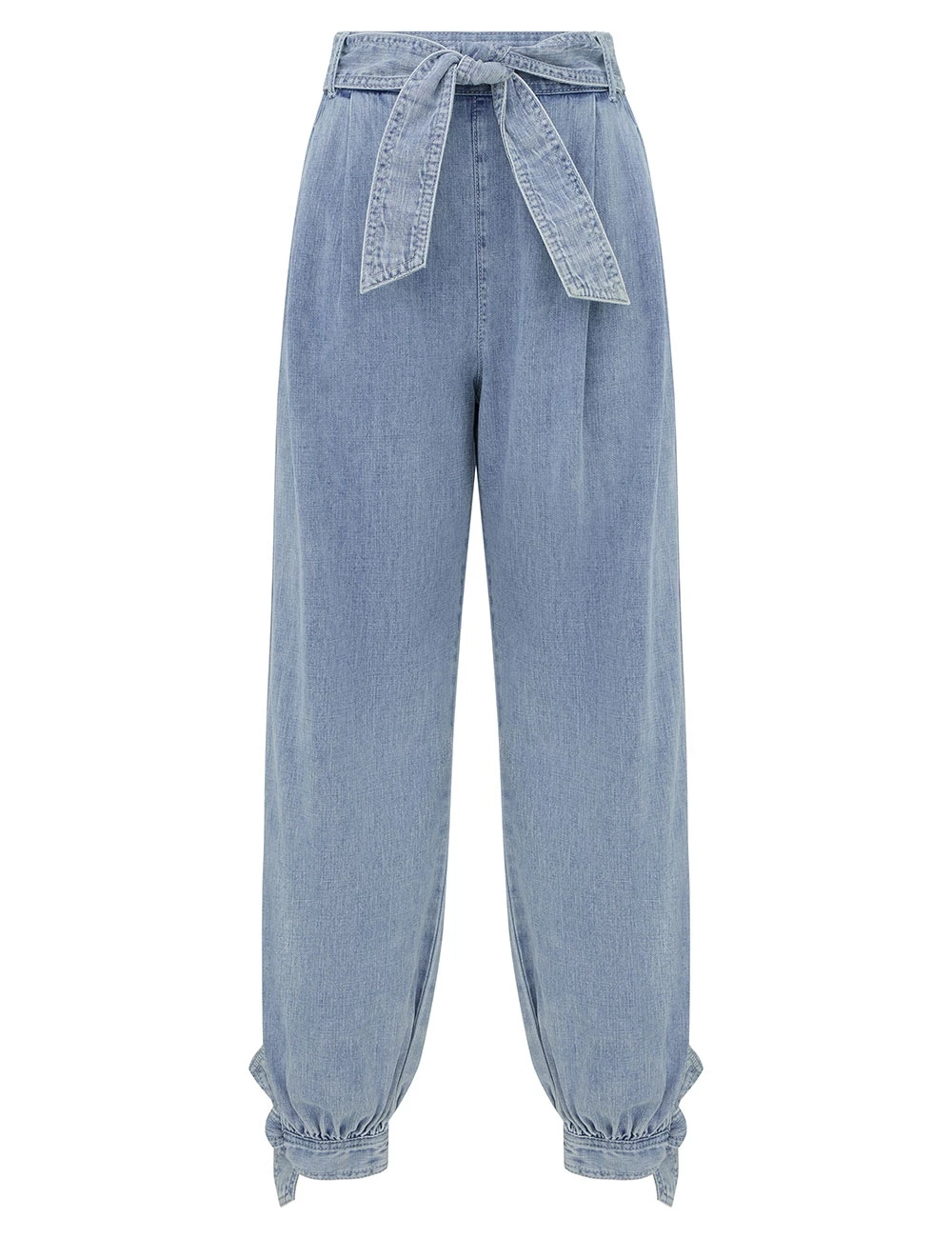 Zimmermann Fairlight Denim Harem Pant | Ready to Wear Collection Luxury Shoes Zimmermann Fairlight Denim Harem Pant