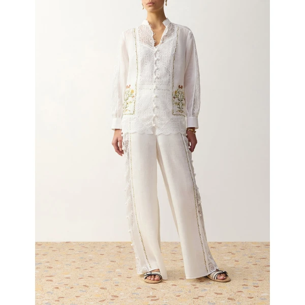 Zimmermann Ivory pants