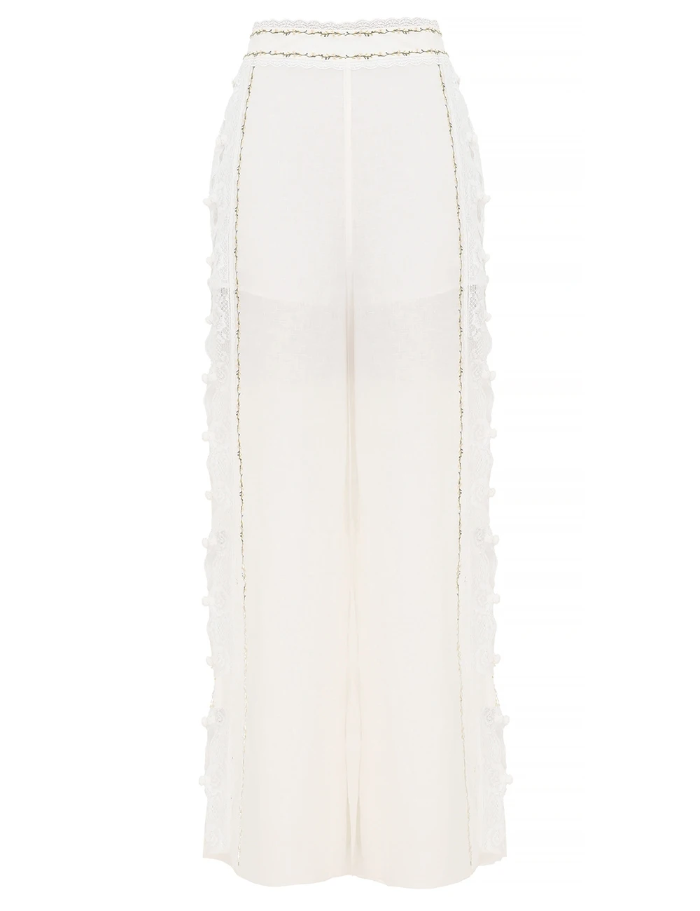 Zimmermann Fairlight Lace Pant | Ready to Wear Collection Luxury Shoes Zimmermann Fairlight Lace Pant