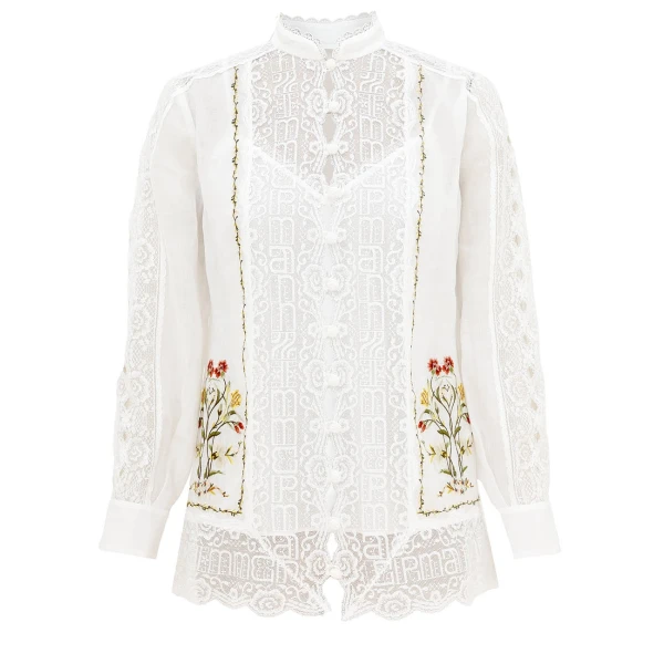 Zimmermann Fairlight Lace Shirt