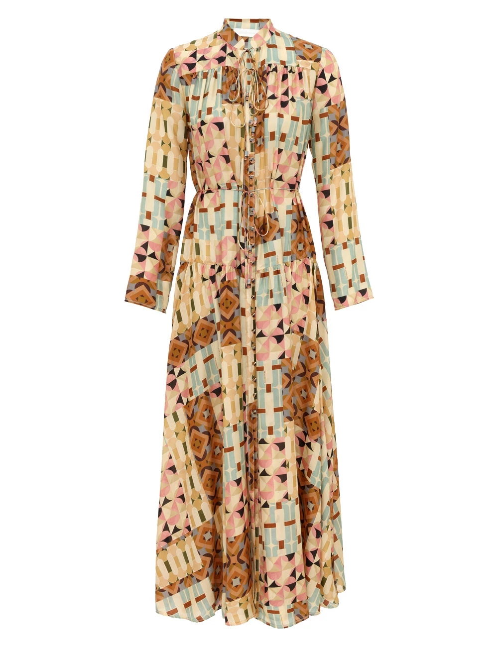 Zimmermann Fairlight Long Sleeve Maxi | Ready to Wear Collection Luxury Shoes Zimmermann Fairlight Long Sleeve Maxi