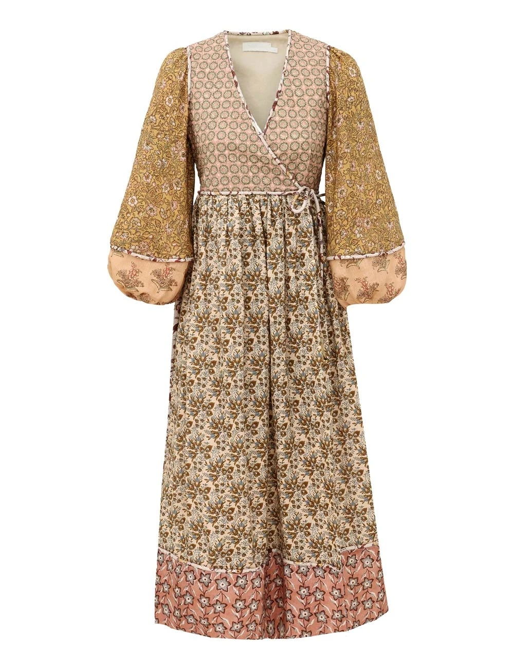 Zimmermann Fairlight Long Sleeve Midi | Ready to Wear Collection Luxury Shoes Zimmermann Fairlight Long Sleeve Midi