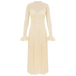 Zimmermann Fairlight Pointelle Midi Dress