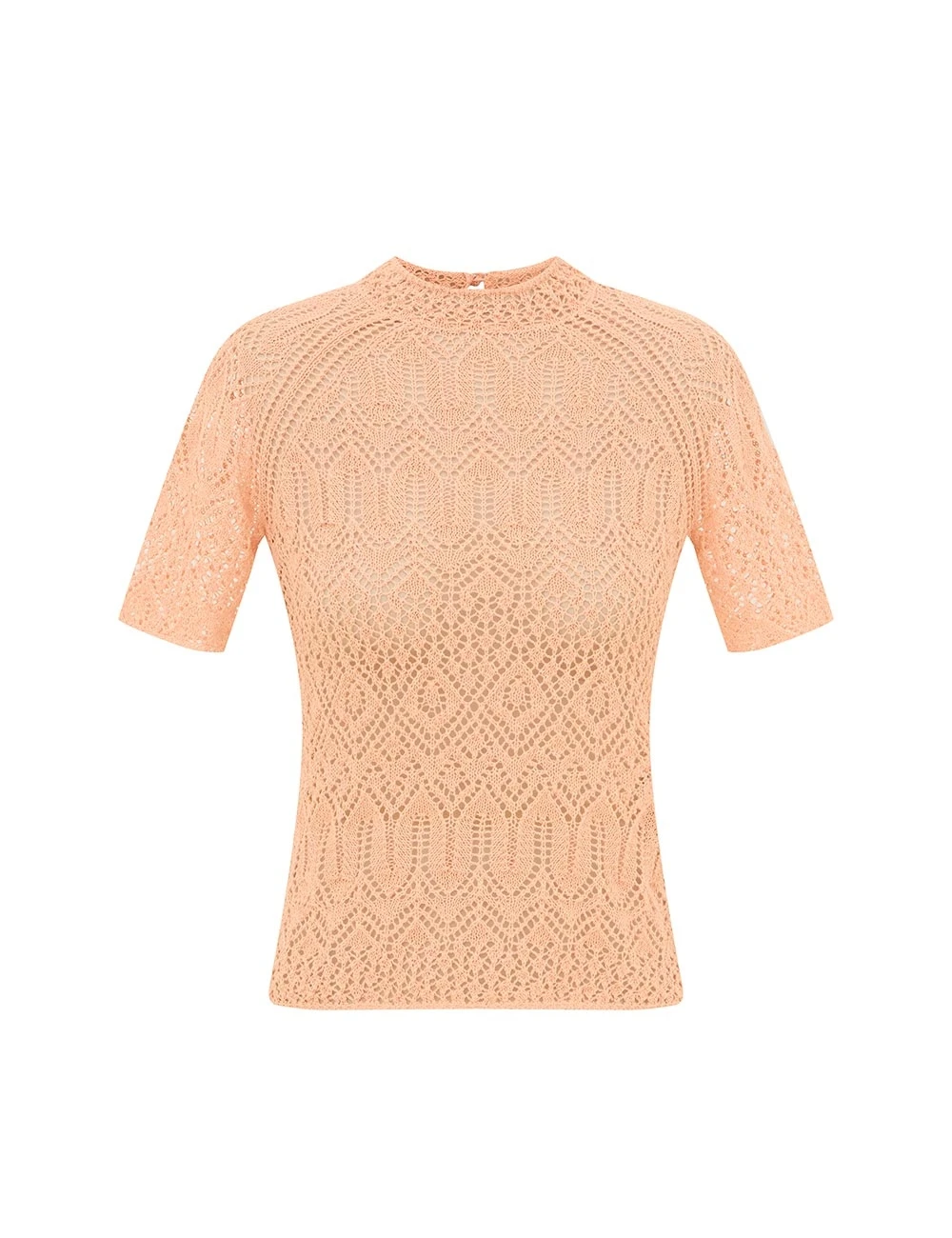 Zimmermann Fairlight Pointelle Tee | Ready to Wear Collection Luxury Shoes Zimmermann Fairlight Pointelle Tee