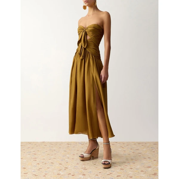 Green dresses