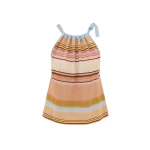 Zimmermann Fairlight Striped Halter Top