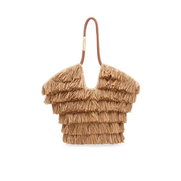 Goldentime Medium Fringe Tote
