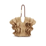 Zimmermann Goldentime Medium Ruffle Tote | Bags | Luxury Shoes 