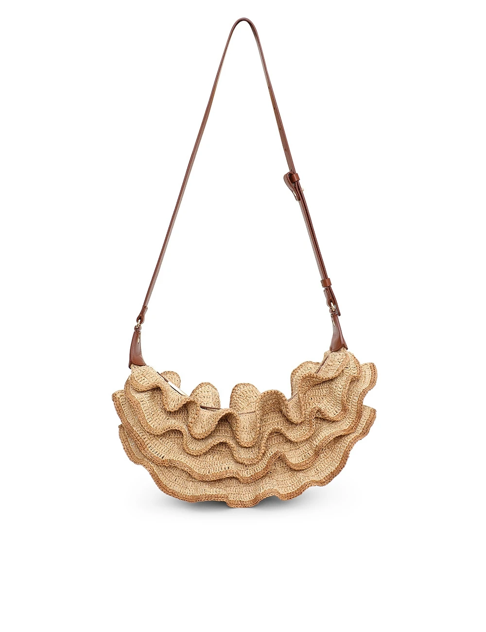 Zimmermann Goldentime Ruffle Shoulder Bag | Bags | Luxury Shoes Zimmermann Goldentime Ruffle Shoulder Bag | Bags | Luxury Shoes