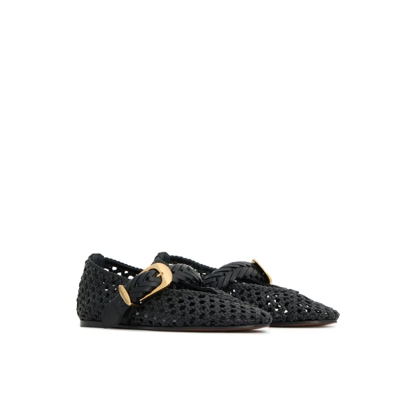 Zimmermann Helix Ballerina in Black, view 2