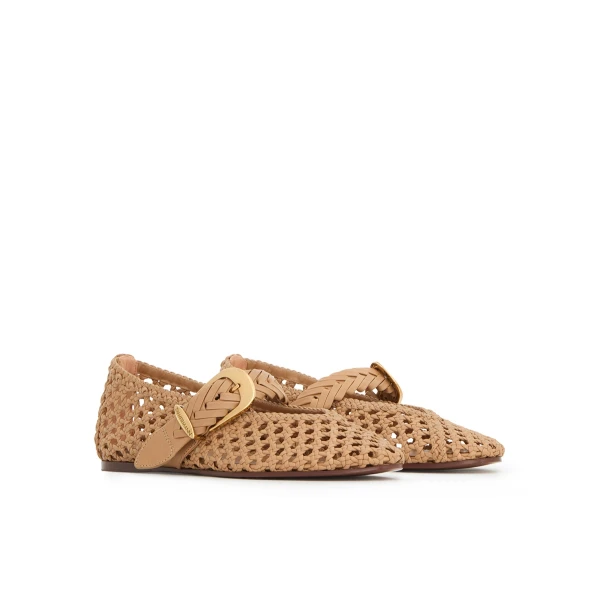 Zimmermann Helix Ballerina in Beige, view 3
