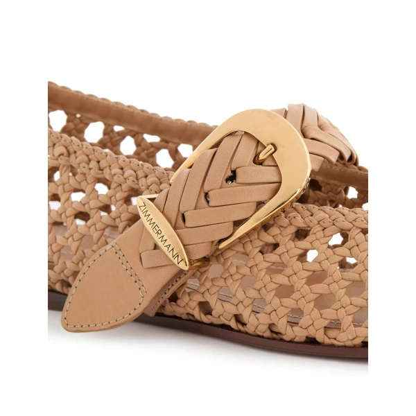 Zimmermann Helix Ballerina in Beige, view 6